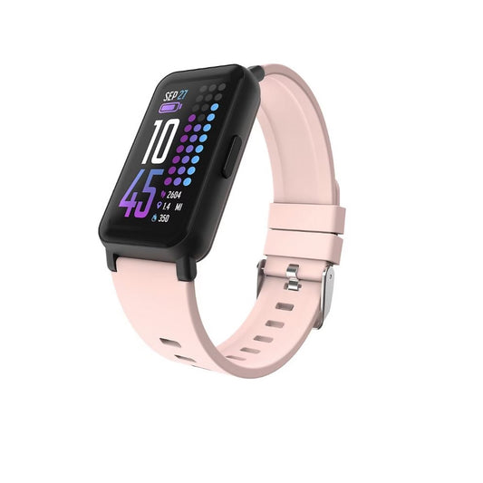 iTouch Active 4 Unisex Blush Smartwatch Fitness Tracker TC4S01-G12