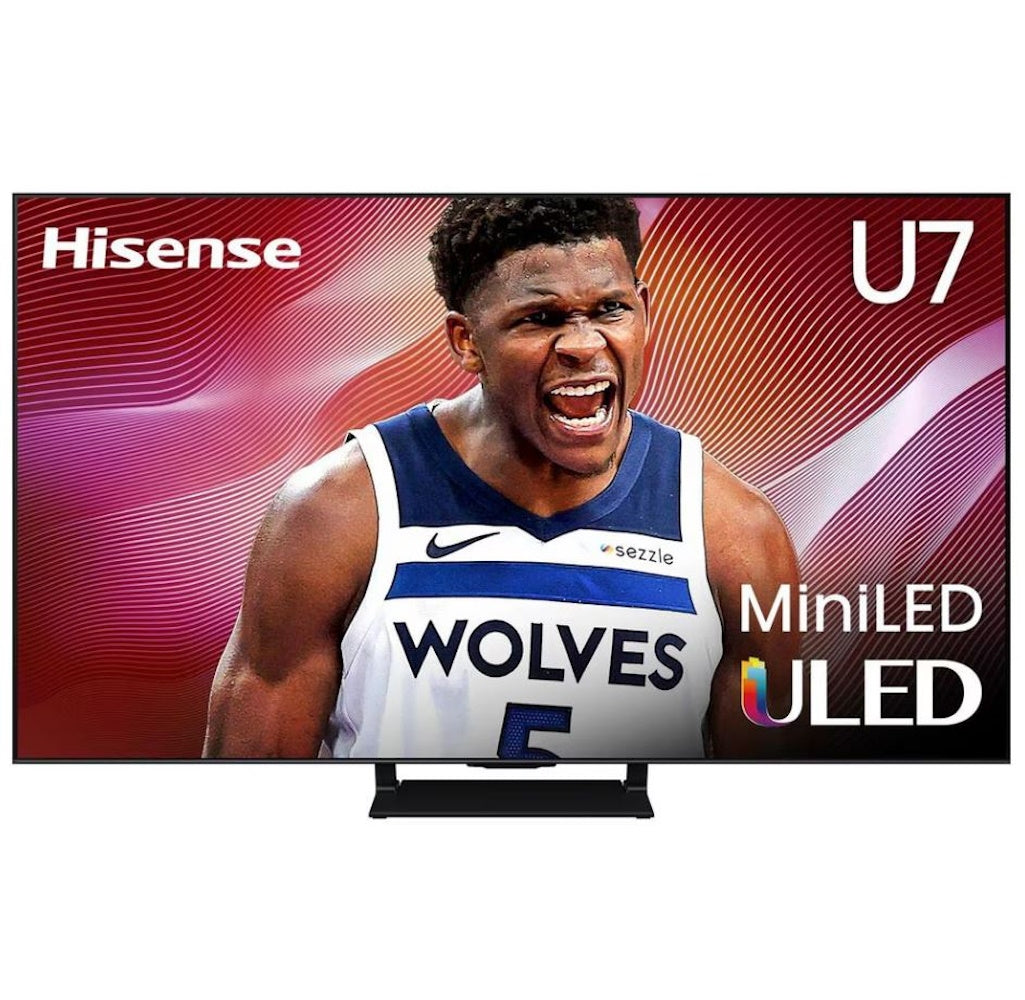 Hisense 75" Class U7 Series Mini-LED ULED 4K in Black - Smart Google TV 75U75QG
