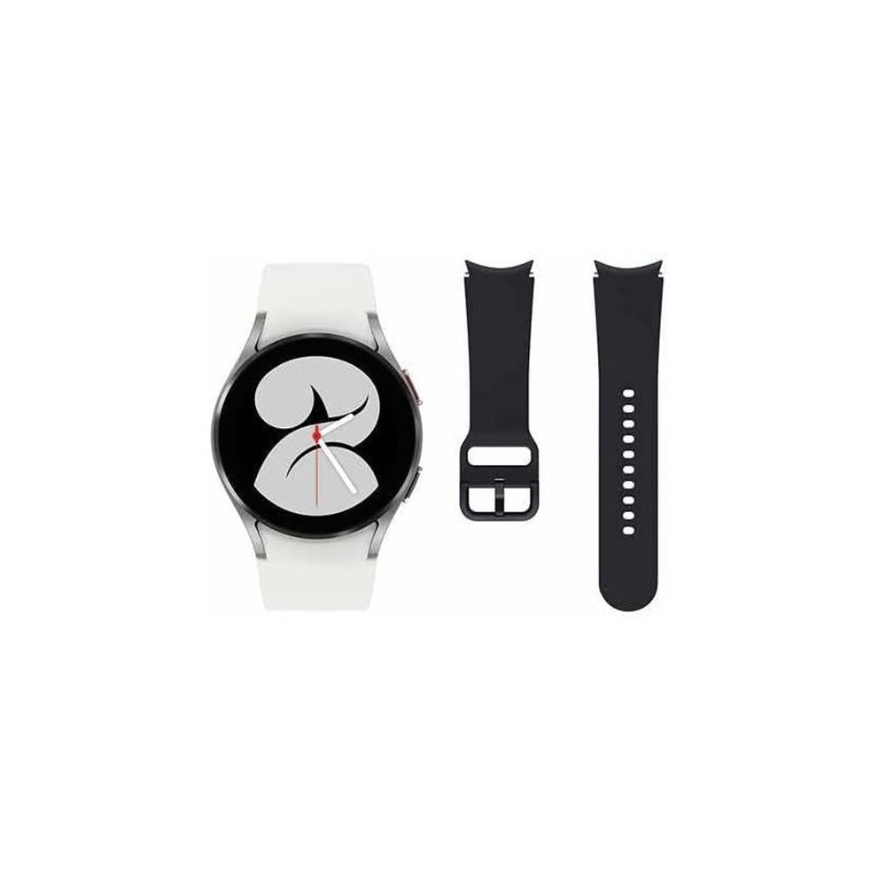 Samsung Galaxy Watch4 40mm Smartwatch Silver w/ Bonus Band SM-R860NZSCXAA