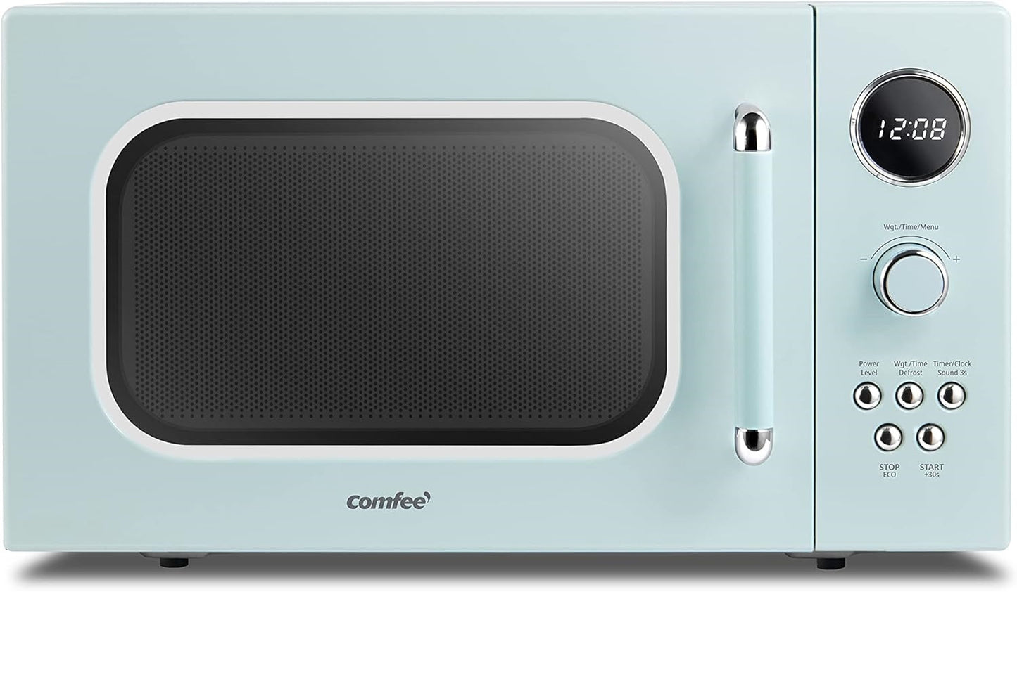 Comfee Retro 0.9-Cu. Feet Small 900 -Watt Countertop Microwave Green CM-M091AGN