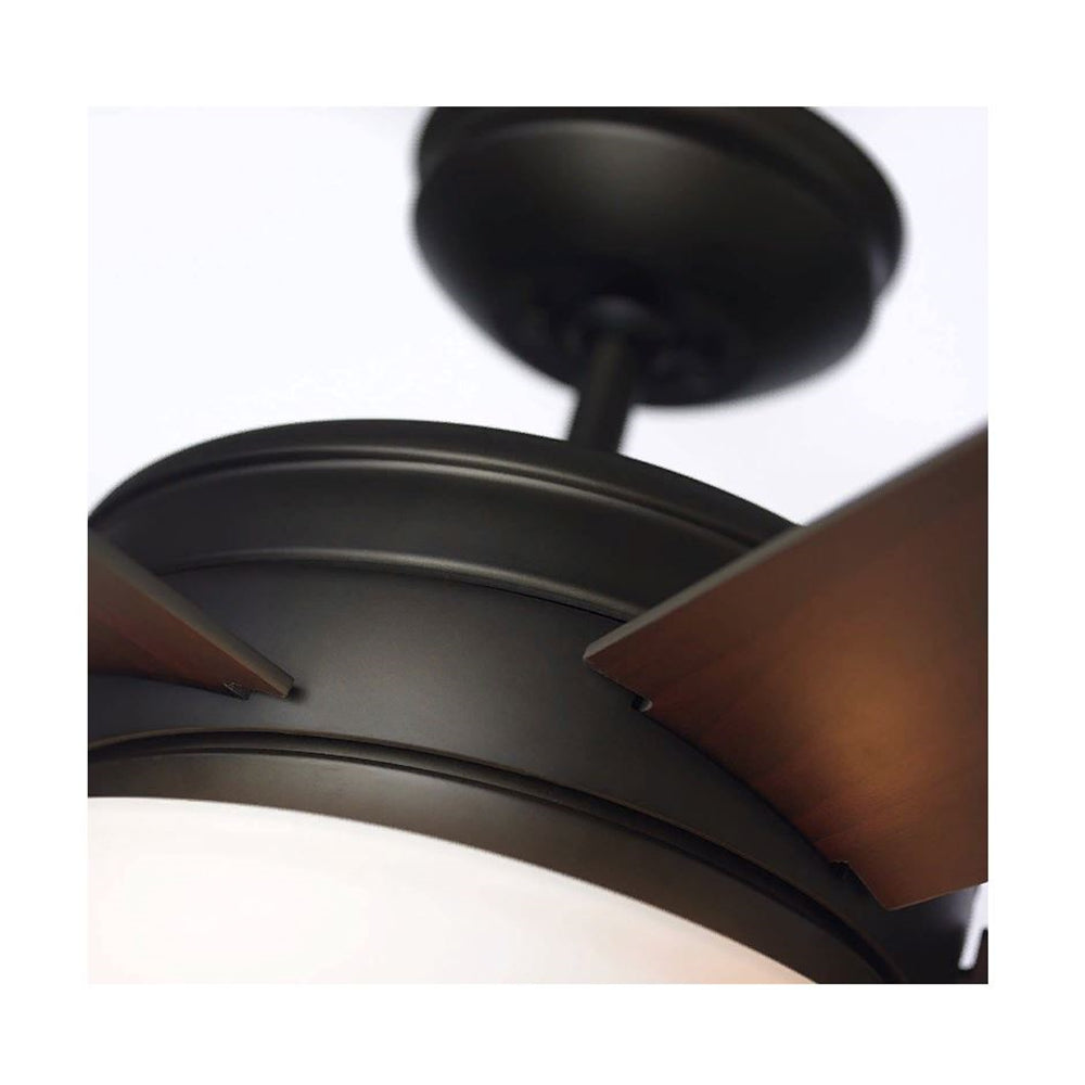 Emerson Cronley 54" Ceiling Fan Light Fixture and Remote, Oil Rubbed Bronze CF411ORB