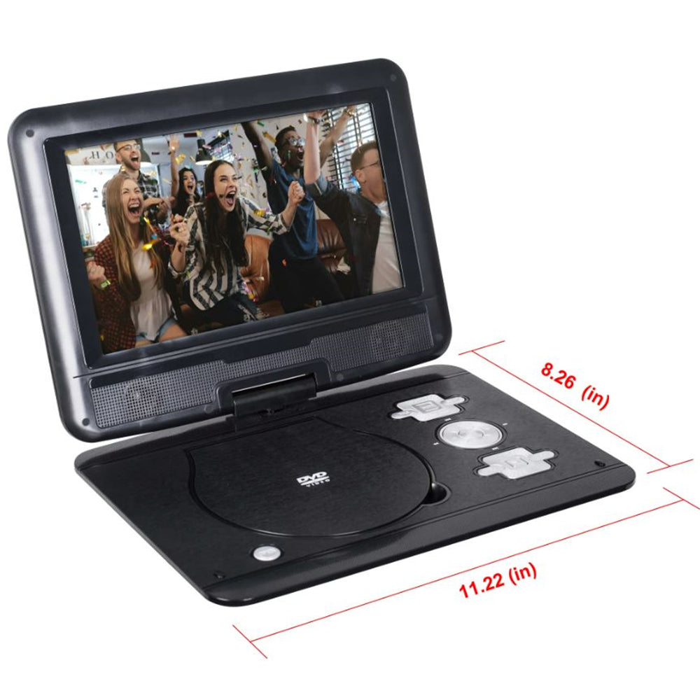 Onn Portable 10" DVD Media Player 5-hr Battery w/ Remote control - 100093889