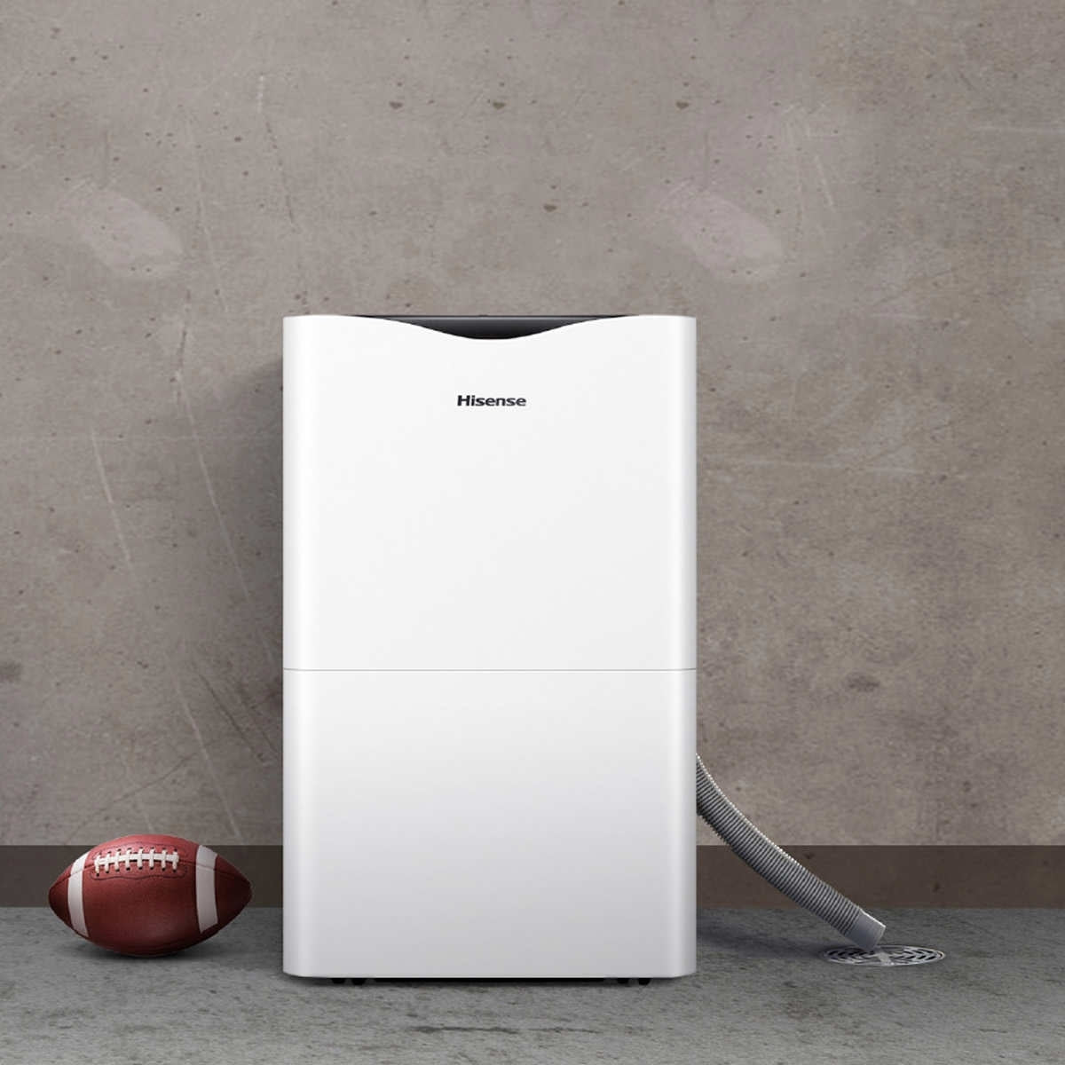 Hisense 35 Pint 3,000 sq. ft. Portable Dehumidifier, Low Noise Airflow System HD3524
