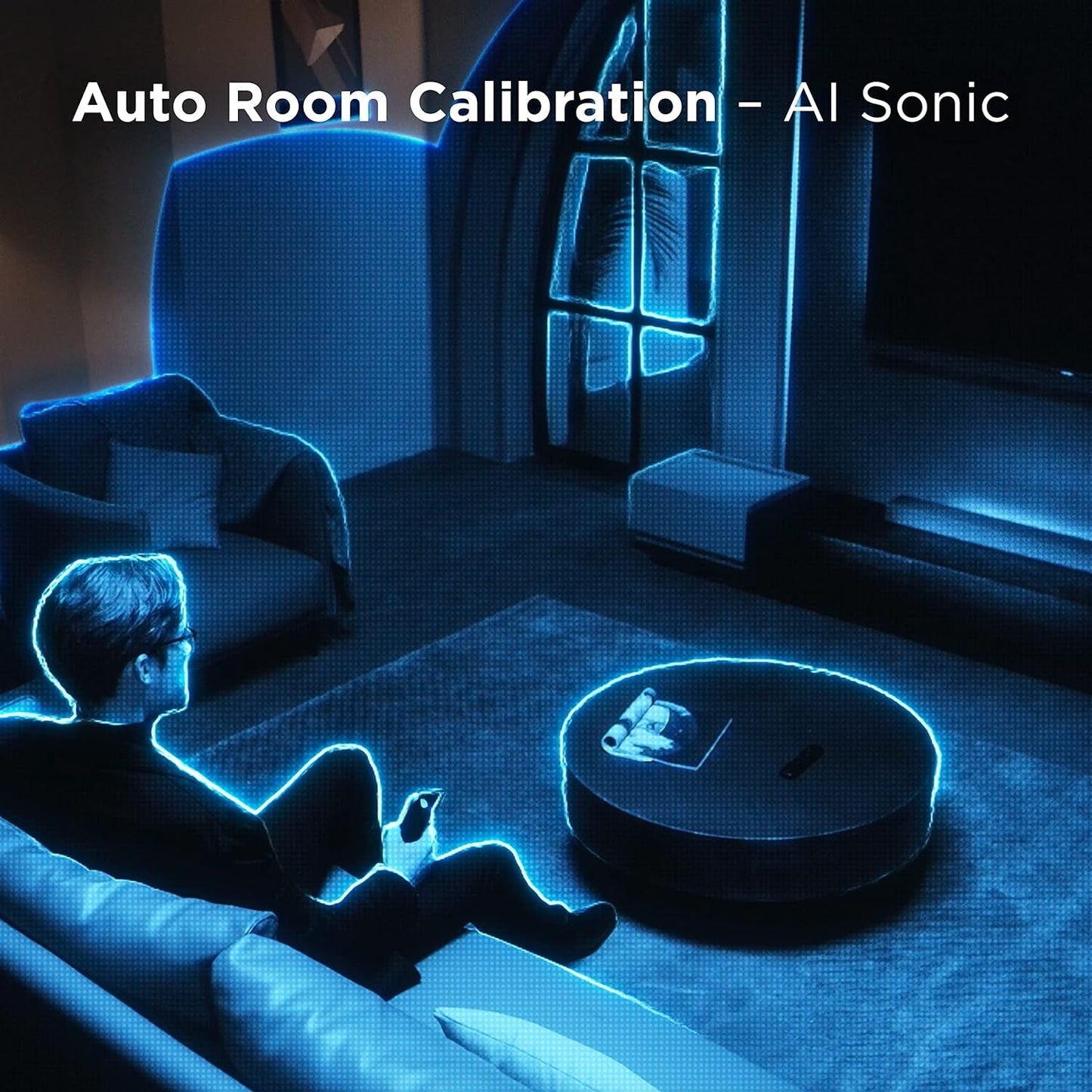 TCL Q Class Premium 5.1 Ch Sound Bar w/ Subwoofer DTS Virtual:X Black Q6510