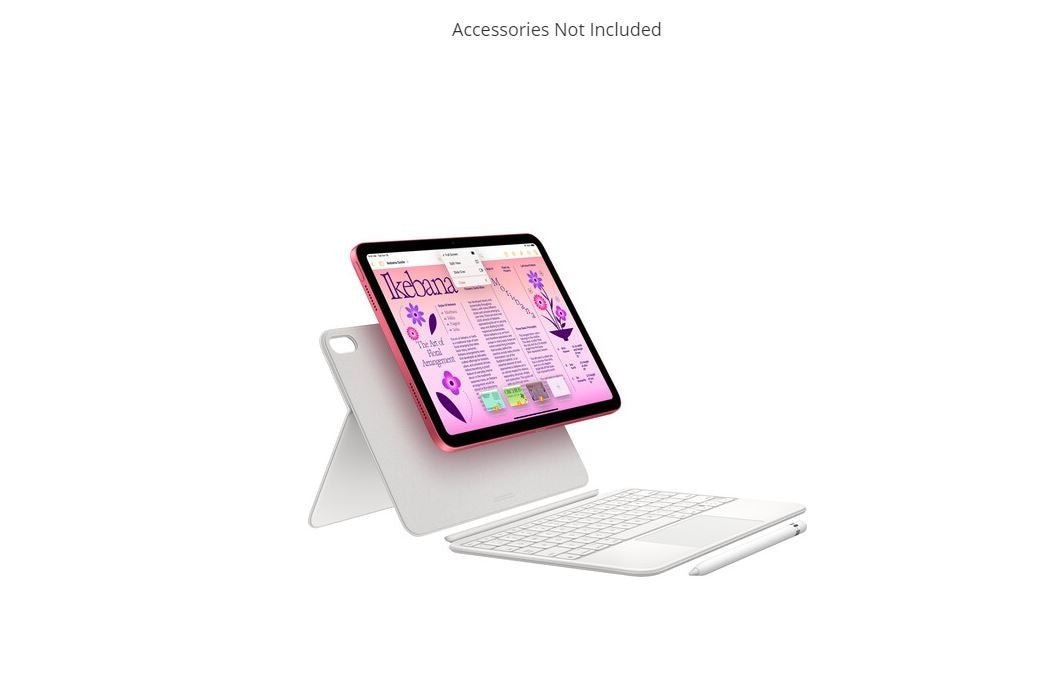 Apple iPad 10th Generation 10.9" 256GB Blue WiFi Tablet MPQ93LL/A 2022 Model