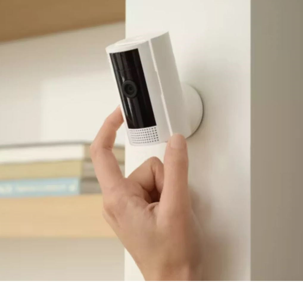 Ring Video Doorbell Plus & Plug-In Indoor 2nd Gen. Camera Bundle w/ 2-Way Audio - B09WZBPX7K & B0B6GLQJMV