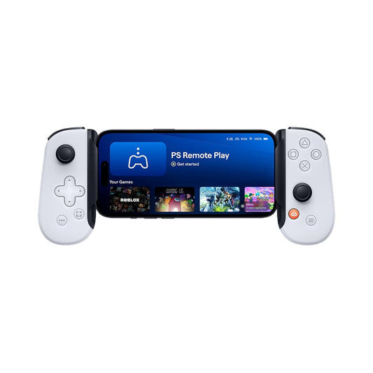 Backbone One PlayStation Edition Mobile Gaming Controller for iPhone 2nd Gen White BB-02-P-WS