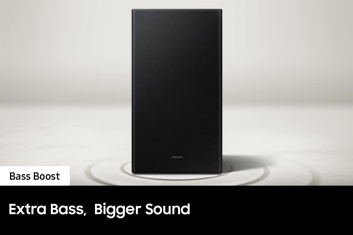 Samsung HW-B650/ZA 3.1ch Soundbar with Dolby 5.1 / DTS Virtual:X - Black