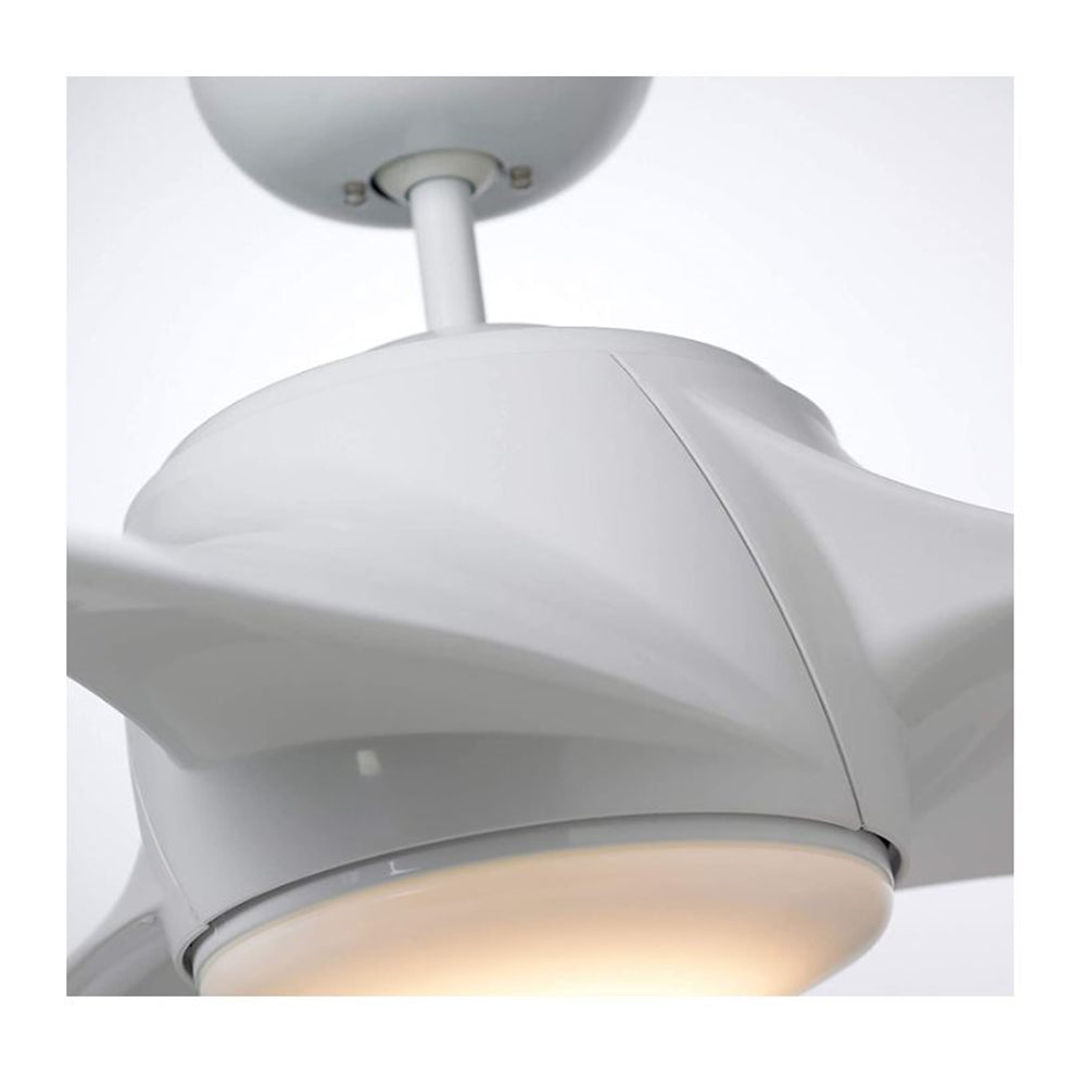 Emerson Luray Eco 60" Appliance White Ceiling Fan w/ LED Light CF860WW