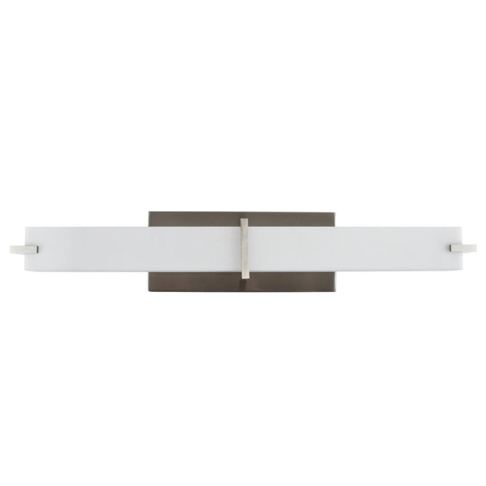 Luminance 37.5" LED Vanity Wall Light 3000K 30W 2200LM Bright Satin Nickel Finish F8636-80