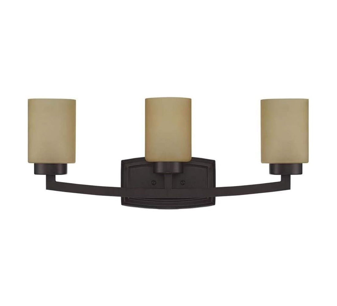 Sunset 3-Light 100W MB Hadley Vanity Oil Bronze F22113-64
