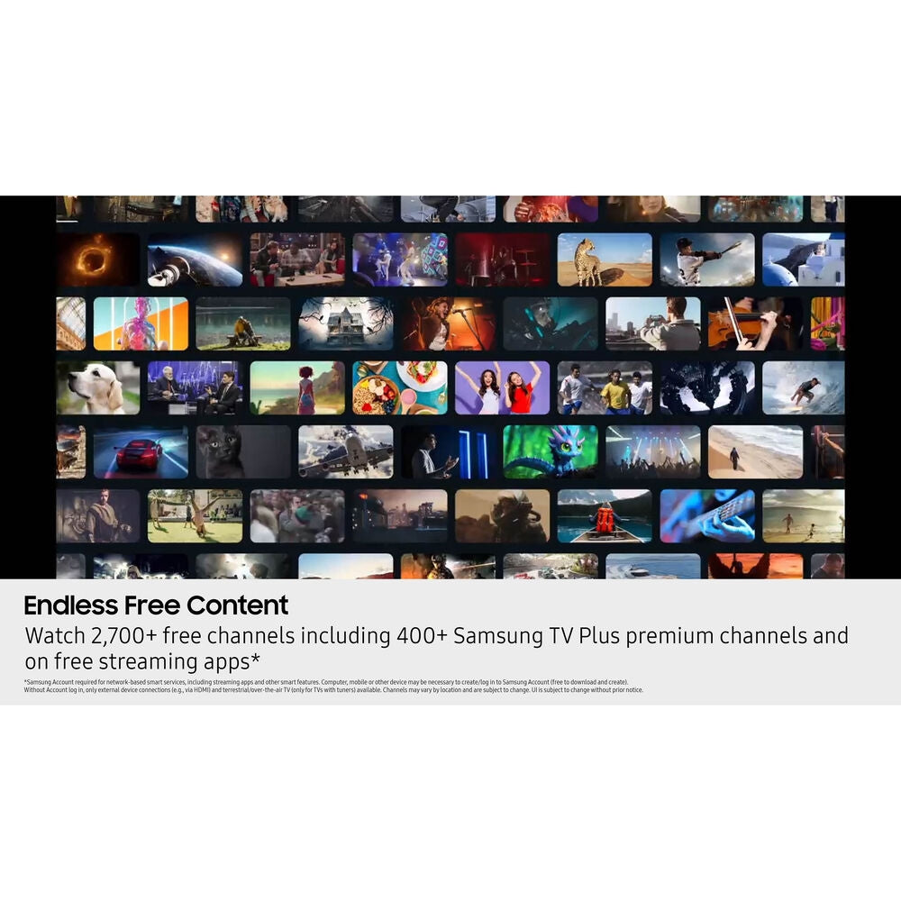 Samsung 55” Class Q7F Series QLED 4K UHD Samsung Vision AI Smart Tizen TV 2025 QN55Q7FAAFXZA