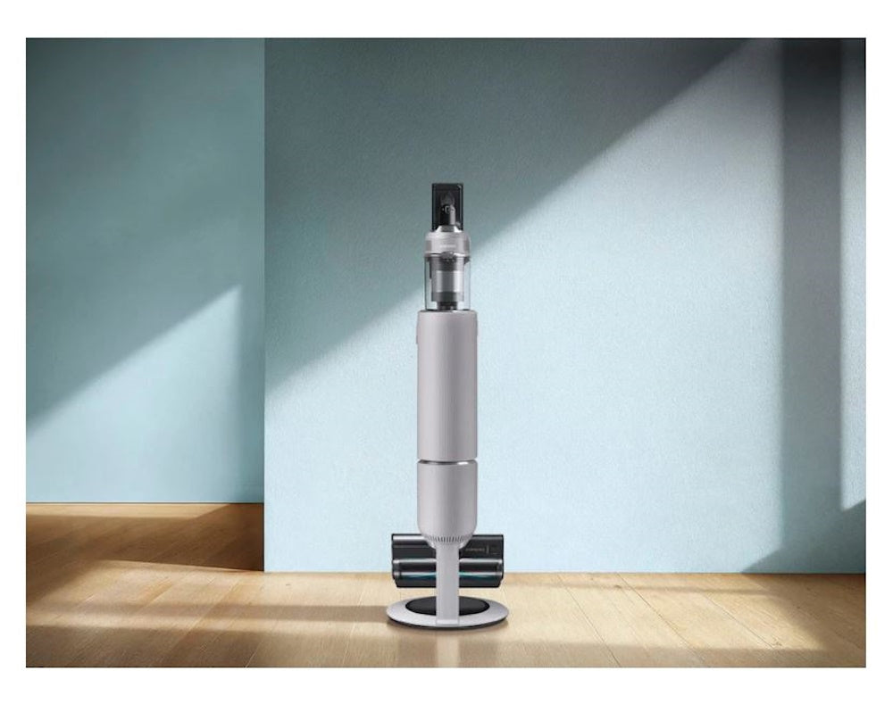 Samsung Bespoke AI Jet Lite Cordless Stick Vacuum with All-in-One Clean Station - Pebble Gray VS80F28DMP/AA