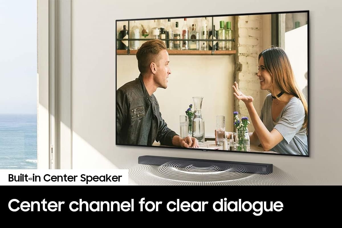 Samsung HW-B650/ZA 3.1ch Soundbar with Dolby 5.1 / DTS Virtual:X - Black