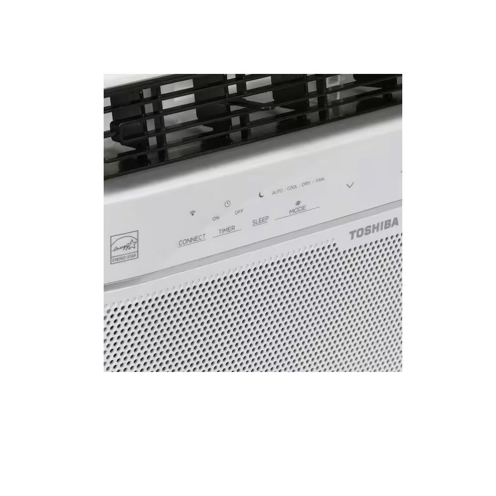 Toshiba 6,000 BTU 115 Volt Window Air Conditioner Cools 250 sq. ft. with Remote in White RAC-WK0612CRRU