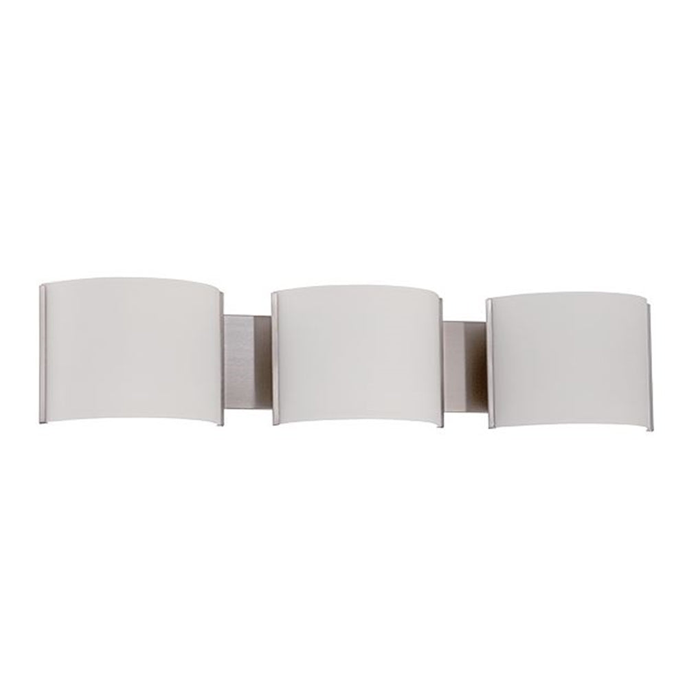 Sunset Lighting F3123-15 Stanton 3-Light Vanity 120V 24W 1680LM Polished Chrome