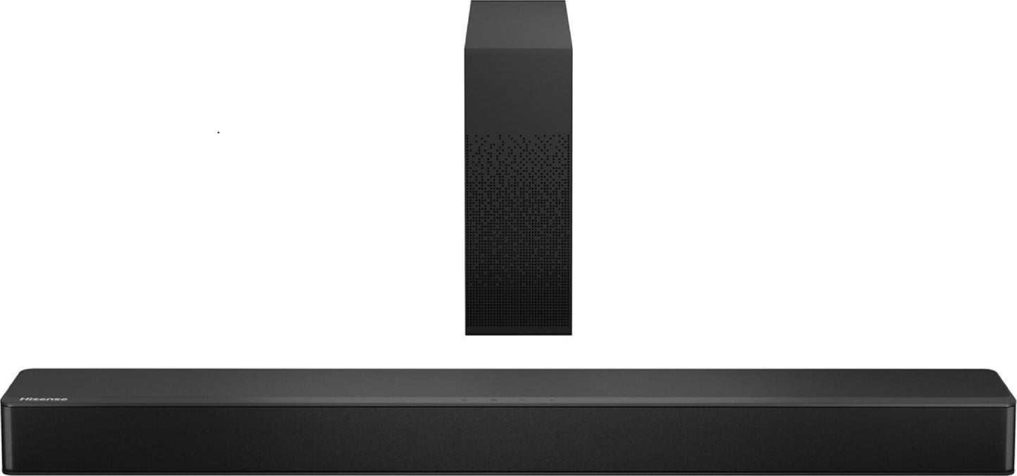 Hisense 2.1 Channel Soundbar with Wireless Subwoofer - Black HS2100