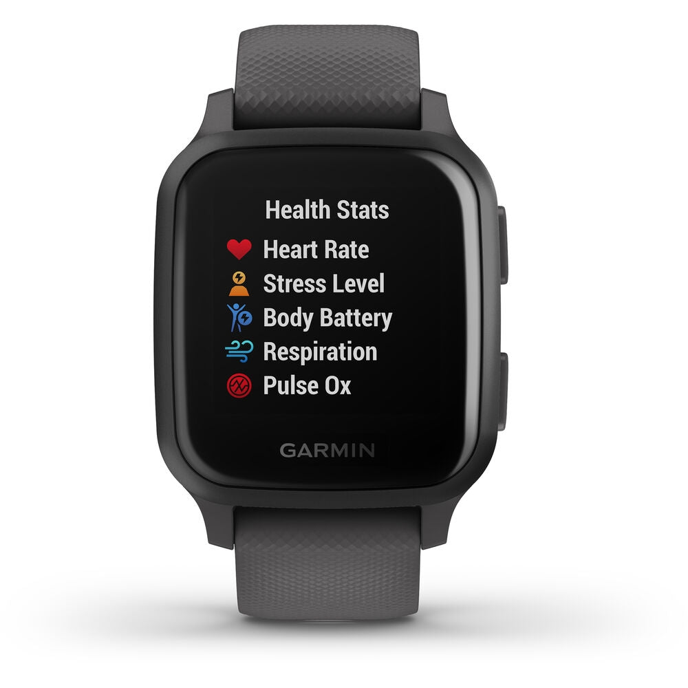Garmin Venu Sq GPS Smartwatch 33mm Fiber-Reinforced Polymer - Shadow Gray 010-02427-00