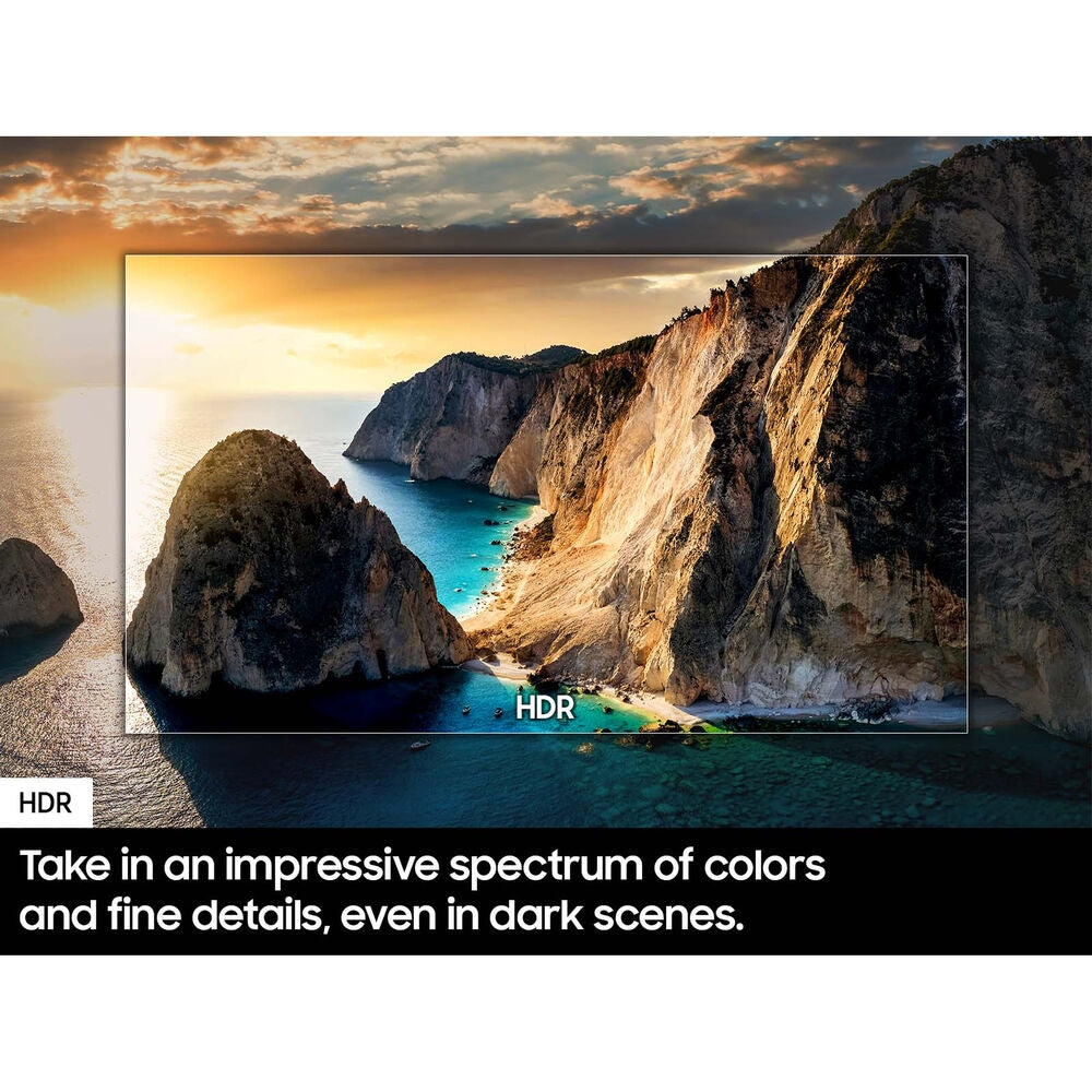Samsung DU7200 Series 43" 4K HDR Smart LED TV UN43DU7200FXZA
