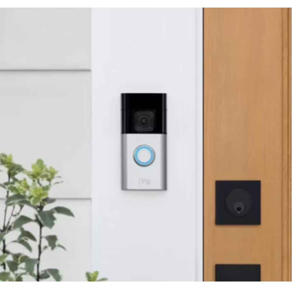 Ring Video Doorbell Plus & Plug-In Indoor 2nd Gen. Camera Bundle w/ 2-Way Audio - B09WZBPX7K & B0B6GLQJMV