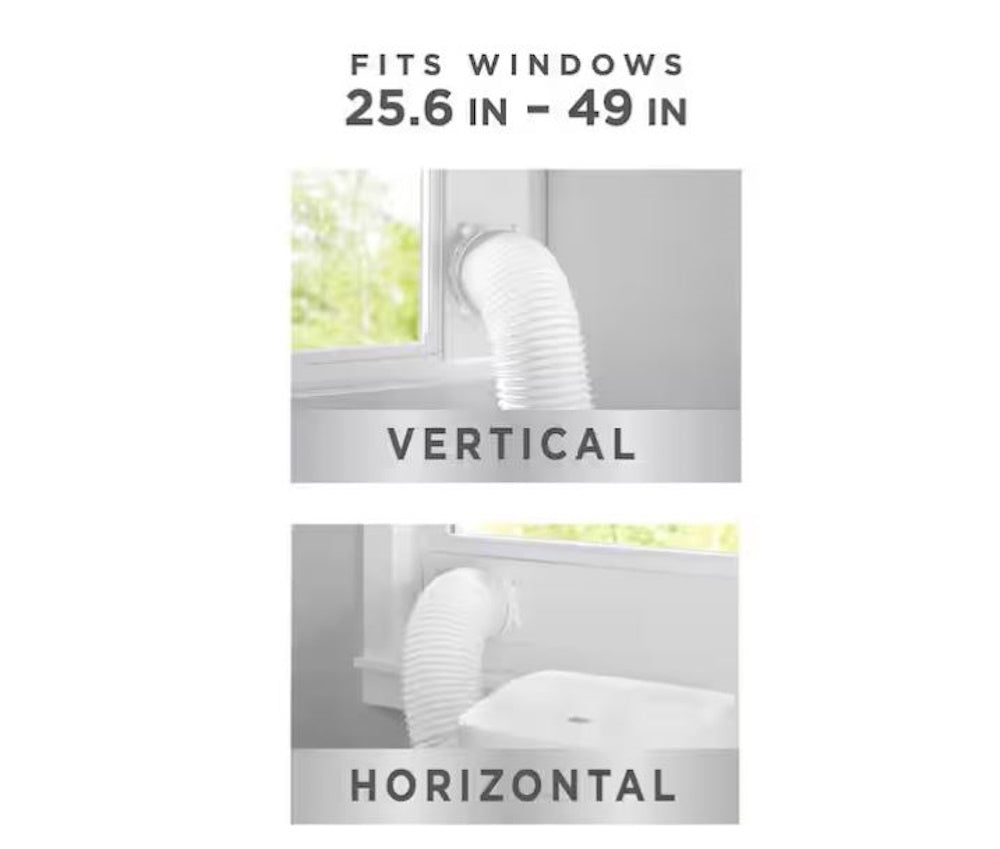 Vissani 5,000 (DOE) BTU 115-Volt Portable Air Conditioner for 150 sq. ft. in White VAP09R1AWT