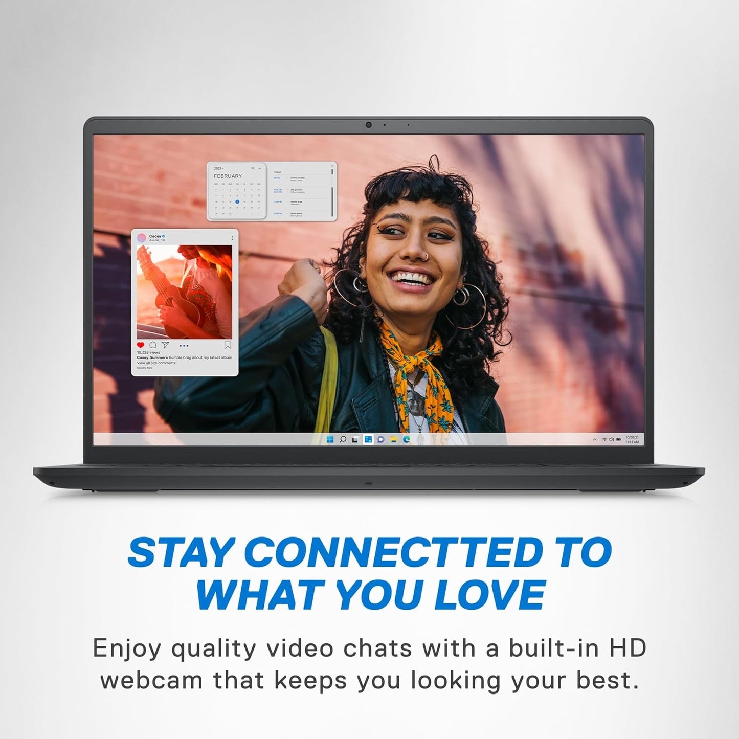 Dell Inspiron 3530 Laptop, 15.6" FHD Touch Display, Intel Core i5-1335U, 16GB/ 512GB SSD, Win 11 Home i3530-5067BLK Black
