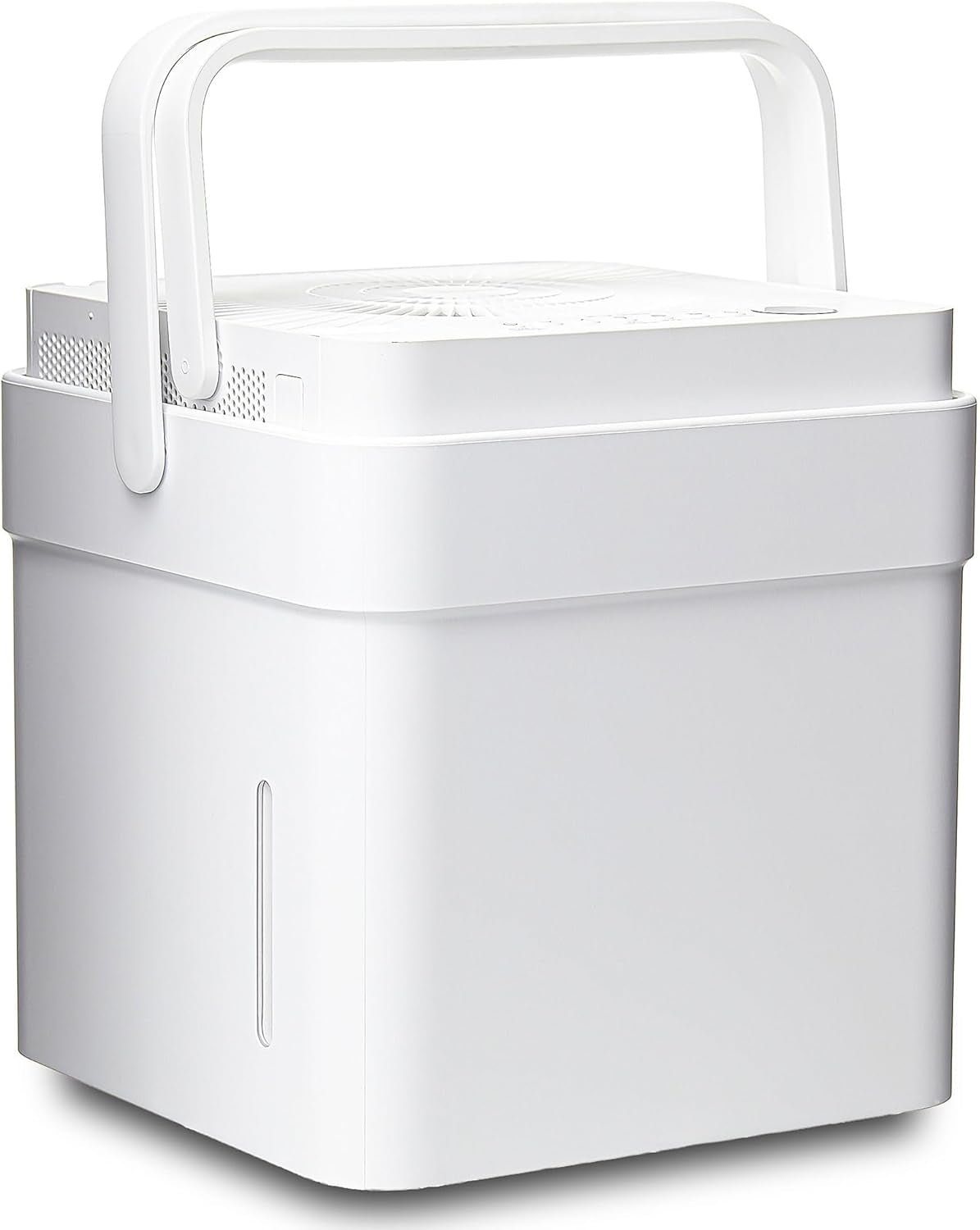 Midea 50 pt. Cube Dehumidifier with Built-in Pump for spaces up to 4,500 sq. ft. MAD50PS1QWT