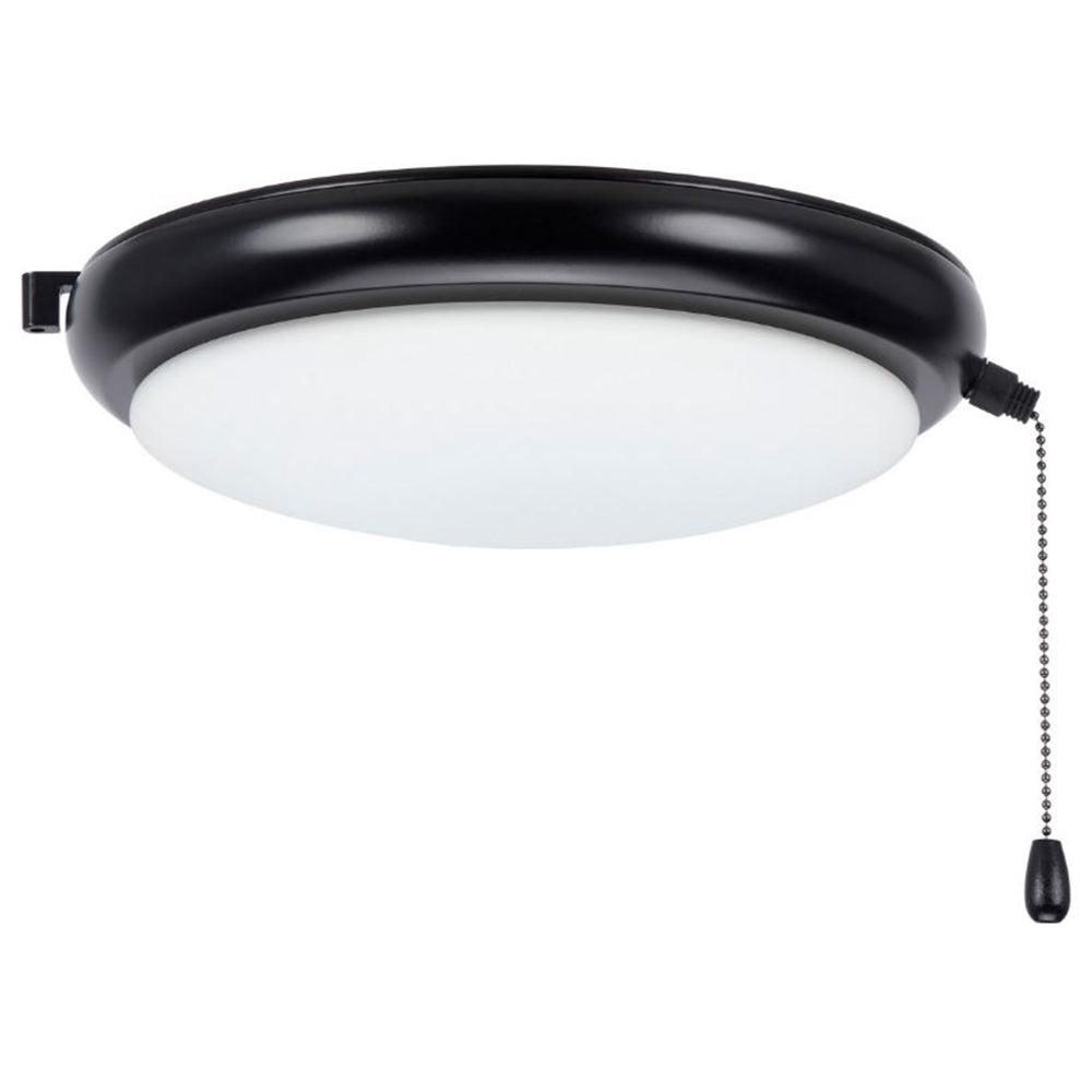 Emerson Outdoor Damp LED Fan Light Kit Opal Matte Shade Barbeque Black LK66WBQ