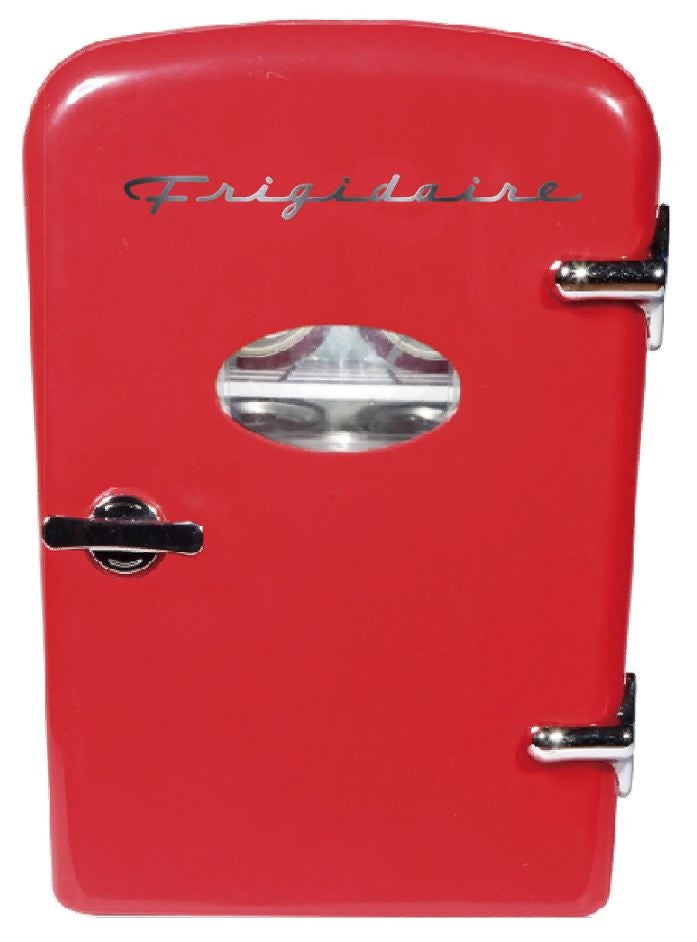 Frigidaire Portable Retro 6-can Mini Fridge EFMIS129-RED