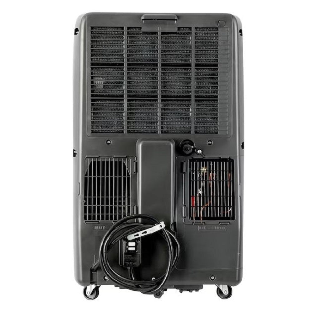 Hisense 10,000-BTU DOE Inverter 115V 550-sq ft Grey Wi-Fi Portable Air Conditioner