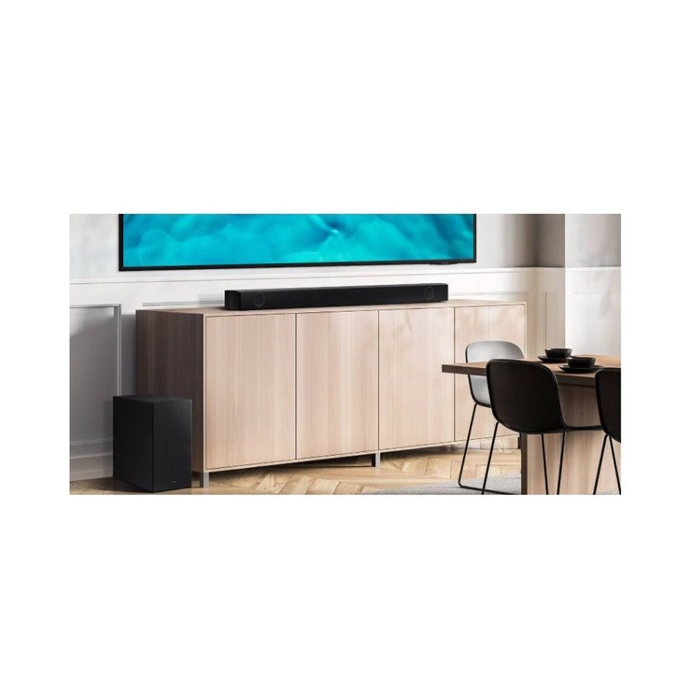 Samsung 2.1Ch 360W Soundbar w/ Wireless Sub Black HW-B53M