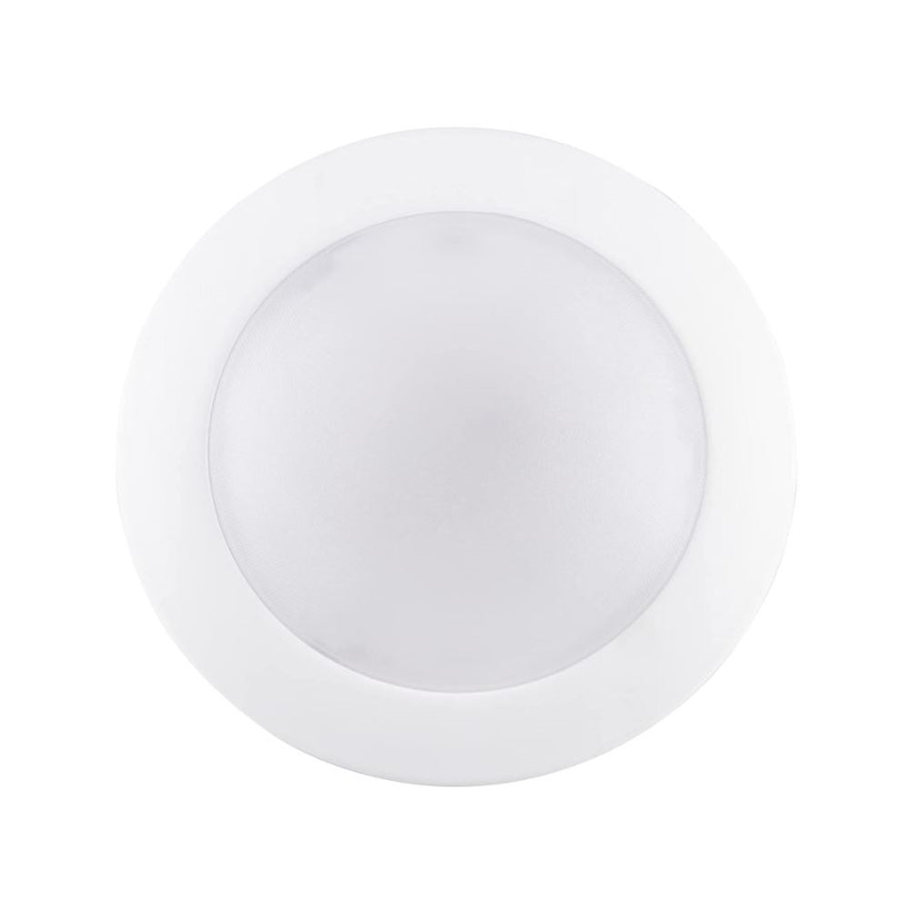 Sunset Lighting F8626-30-4K LED Disk Light, Aluminum Plastic Dimmable White Finish
