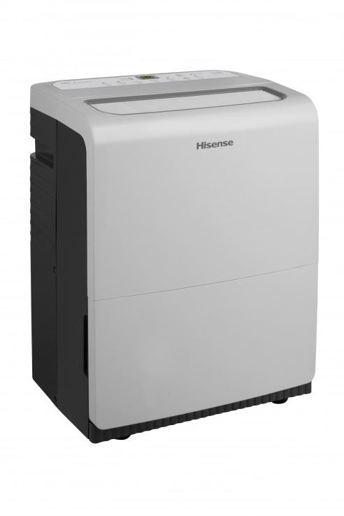HISENSE 100-PINT CAPACITY, 1500 SQ.FT. COVERAGE, 3-SPEED INVERTER DEHUMIDIFIER WITH BUILT-IN PUMP SUPPORT DH10019TP1WG