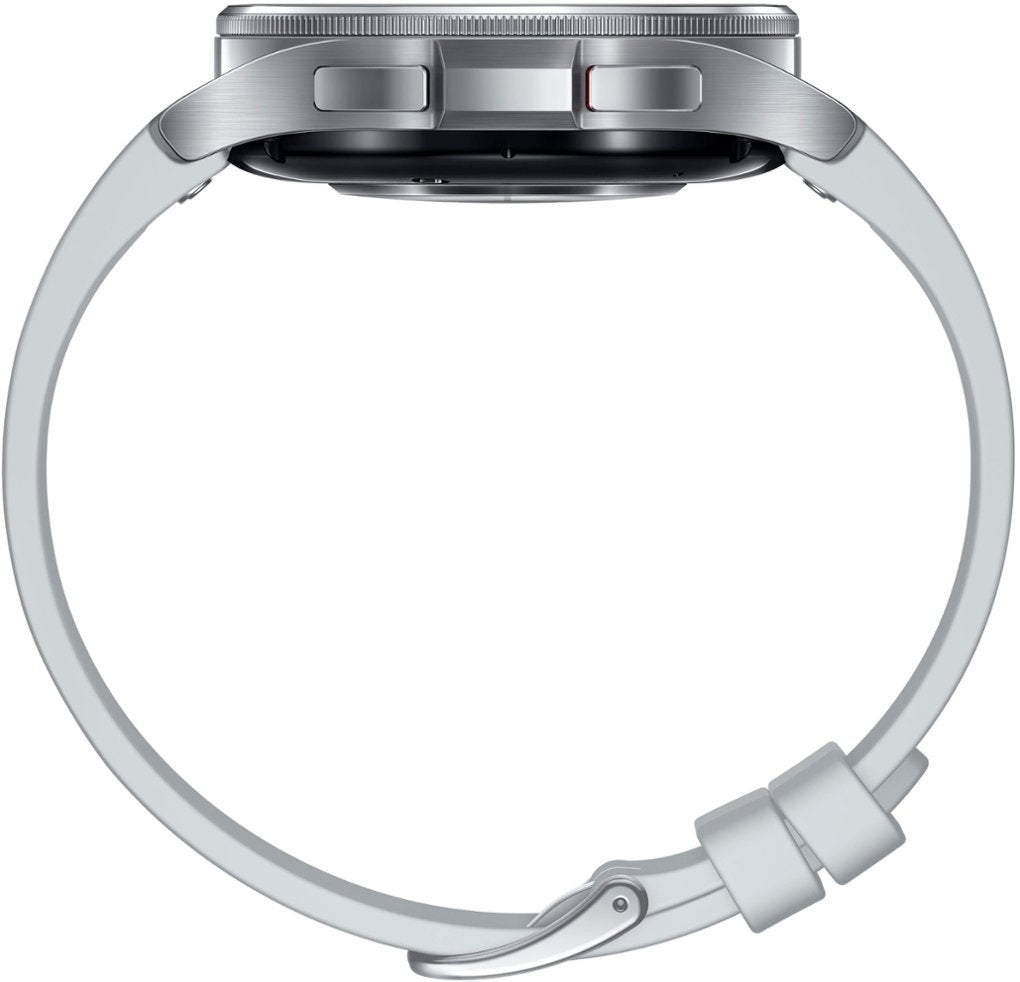 Samsung Galaxy Watch6 Classic Stainless Steel Smartwatch 43mm LTE Silver SM-R955UZSAXAA