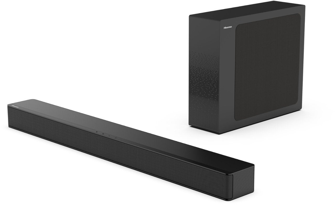 Hisense 2.1 Channel Soundbar with Wireless Subwoofer - Black HS2100