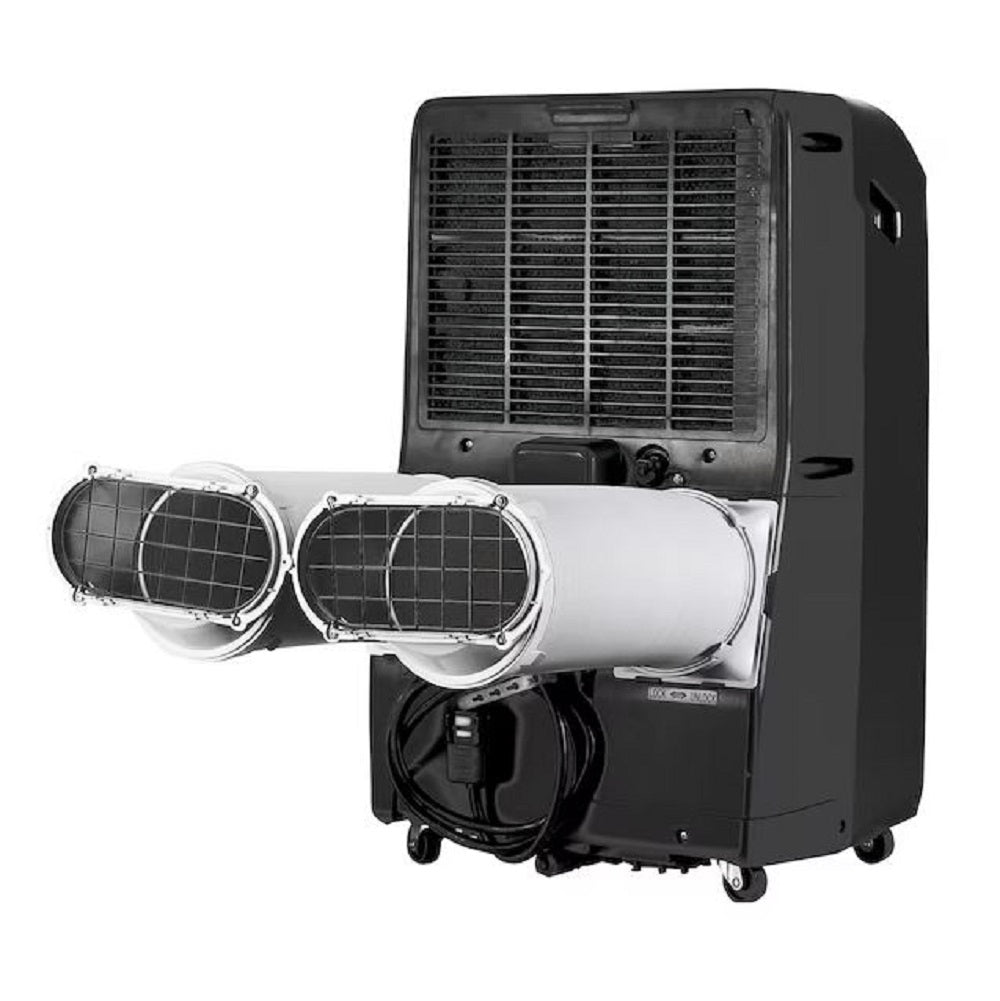 Hisense 10,000-BTU DOE Inverter 115V 550-sq ft Grey Wi-Fi Portable Air Conditioner