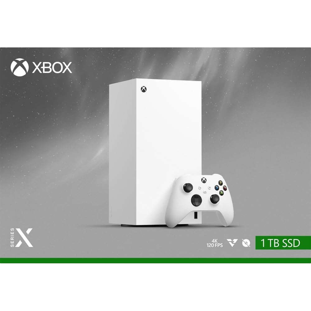 Microsoft Xbox Series X 1TB All-Digital Console (Disc-Free Gaming) - Robot White EP2-00692