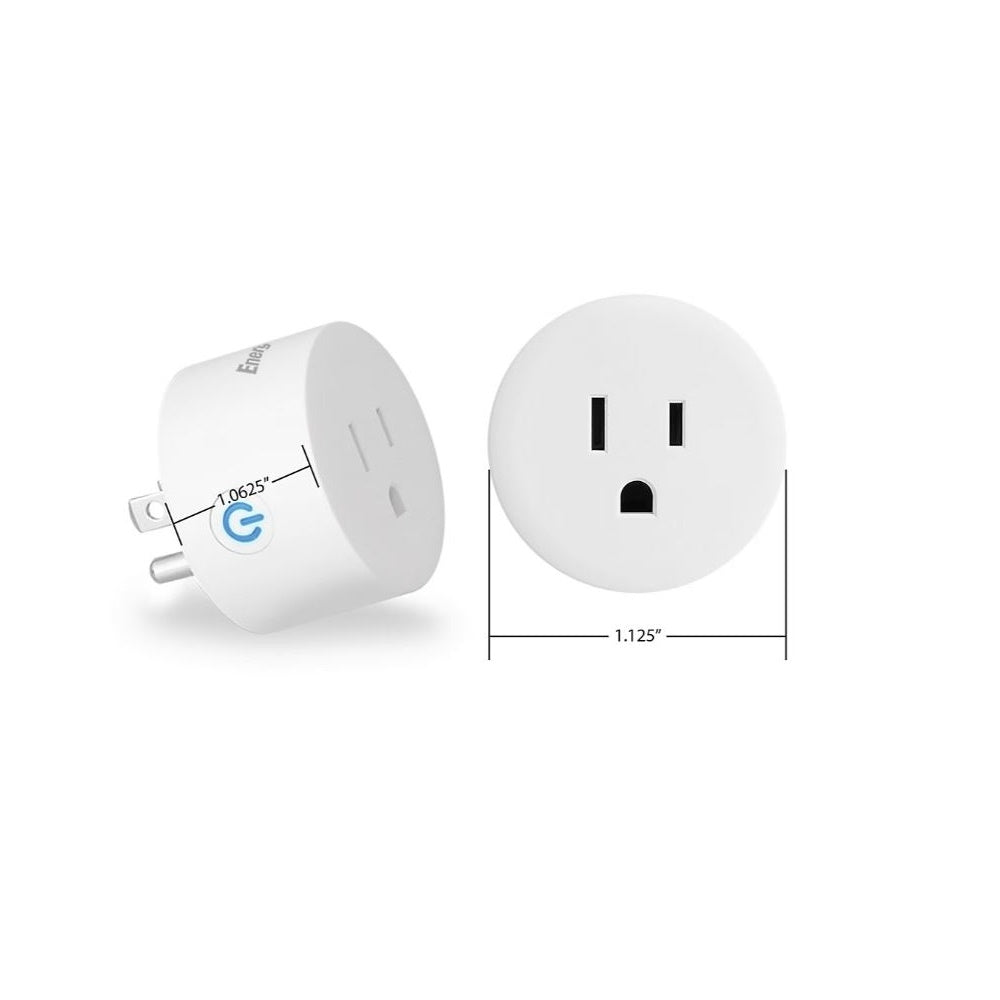 Energizer Connect Smart Wi-Fi Indoor Plug, 2 pk. EIX3-1003-PP2
