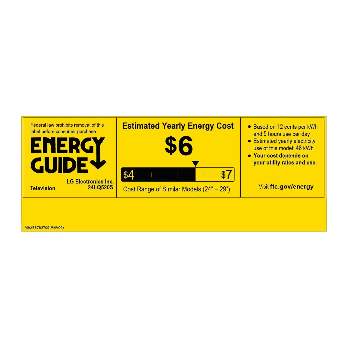 LG 24” 720p Class LED HD WebOS Smart TV Monitor 24LQ520S