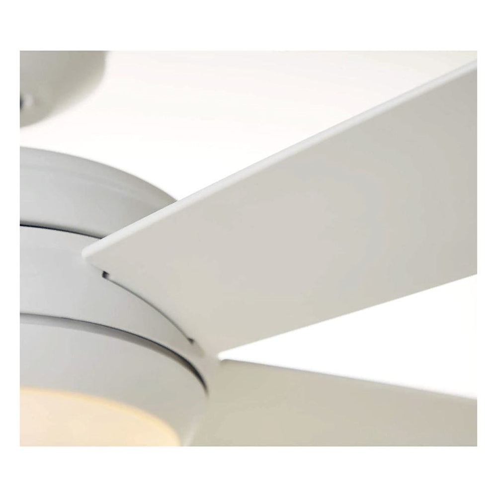 Emerson Summerhaven 52" Outdoor Wet Satin White Ceiling Fan LED Satin White Blades CF850SW