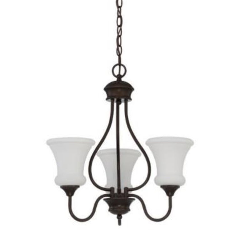 Sunset Lighting F23003-64 3 Light 100W VALARE Chandelier UP Provincial Bronze