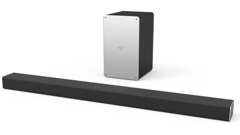 VIZIO 2.1-Channel Soundbar System with 5.4" Wireless Subwoofer Silver/Black SB3621N-F8M