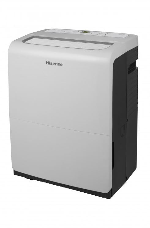 HISENSE 100-PINT CAPACITY, 1500 SQ.FT. COVERAGE, 3-SPEED INVERTER DEHUMIDIFIER WITH BUILT-IN PUMP SUPPORT DH10019TP1WG