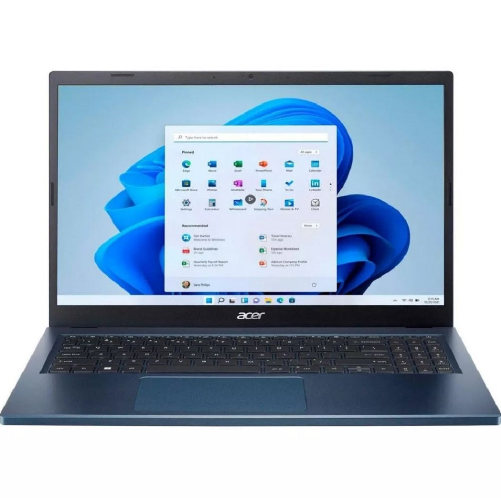 Acer Aspire 3 15.6" Laptop AMD Ryzen 5 7520U 2.80GHz 8GB 512GB SSD W11H Steam Blue NX.KJZAA.001