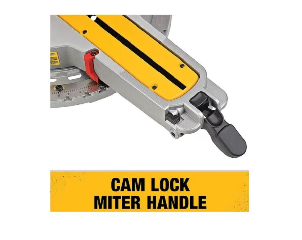 DEWALT 12-in 15-Amp Dual Bevel Sliding Compound Corded Miter Saw DWS780
