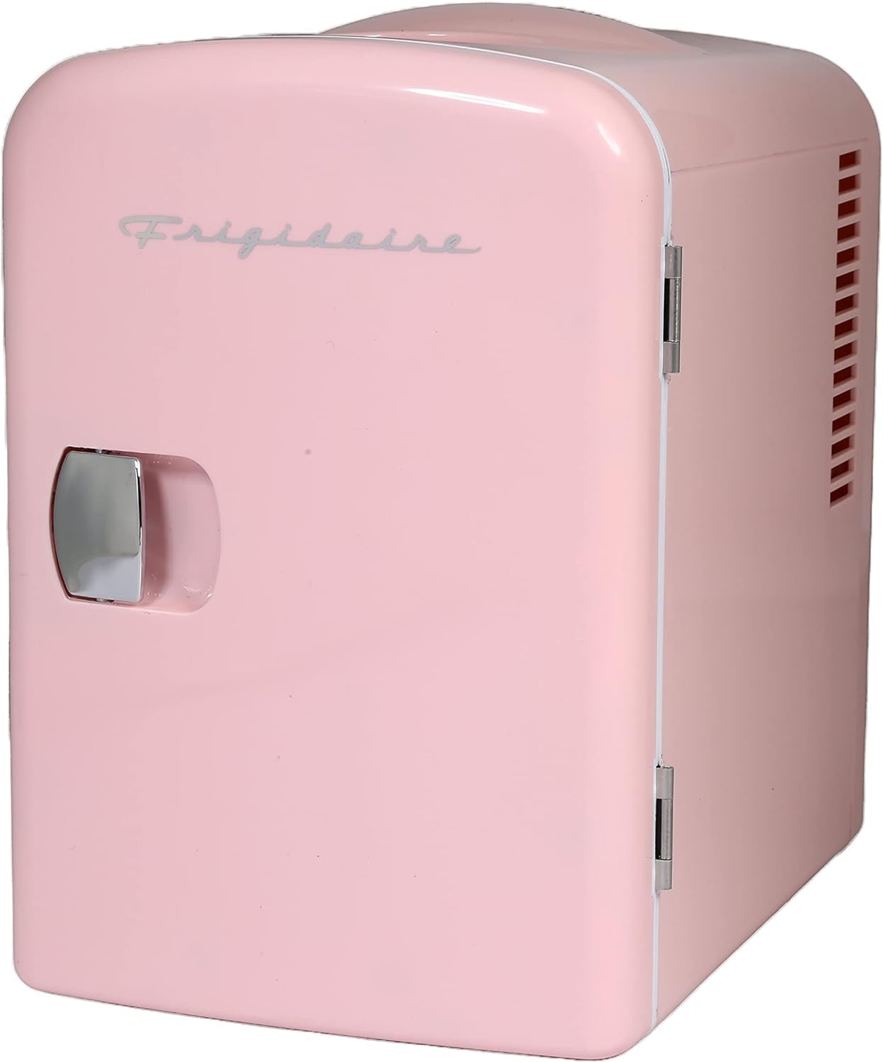 Frigidaire EFMIS129-B-PINK 4 L or 6-cans Retro Mini Portable Fridge/Cooler Pink
