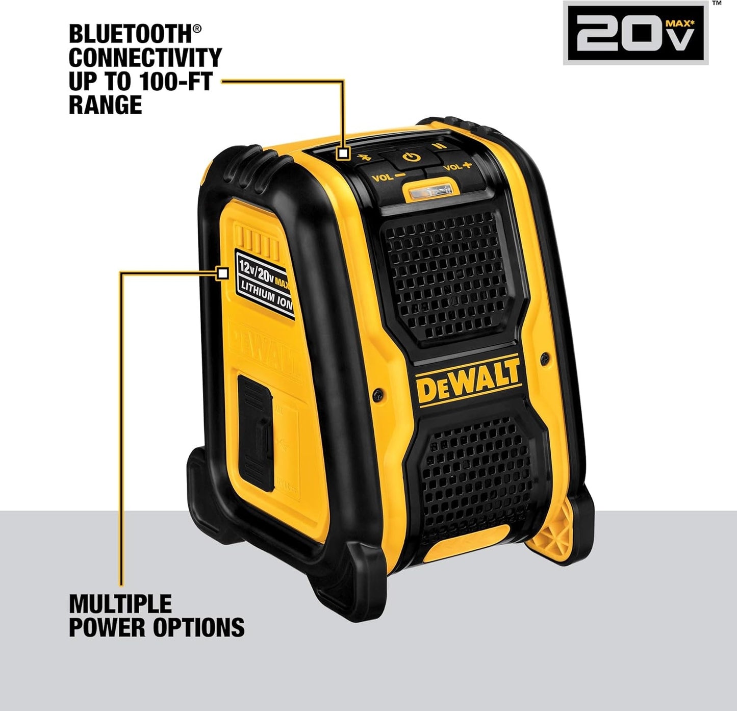 DEWALT 20V MAX Cordless 7 Tool Combo Kit with (2) 20V 2.0Ah Batteries and Charger