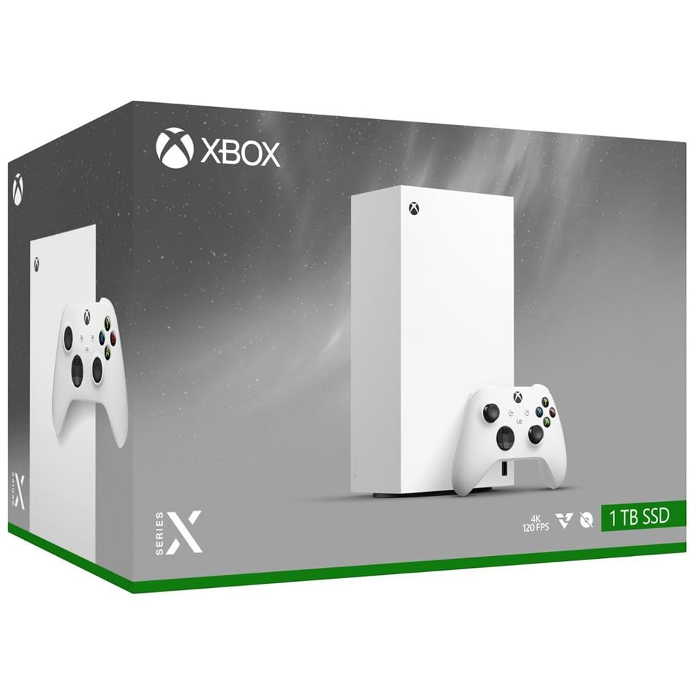 Microsoft Xbox Series X 1TB All-Digital Console (Disc-Free Gaming) - Robot White EP2-00692