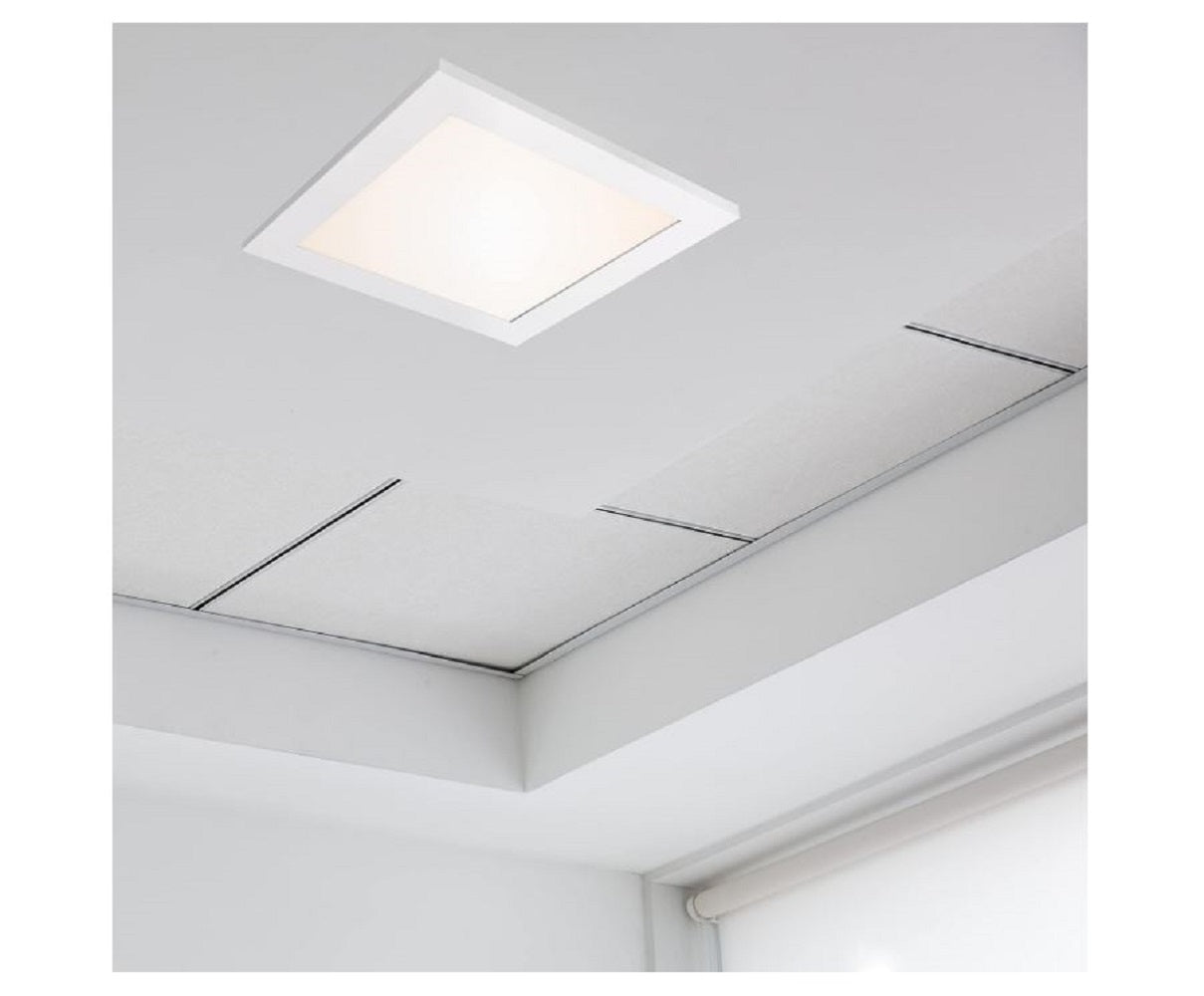 Sunset Lighting 1-ft x 1-ft Color Changing LED Panel Light 10W MULTI-CCT 1000LM F9430-30