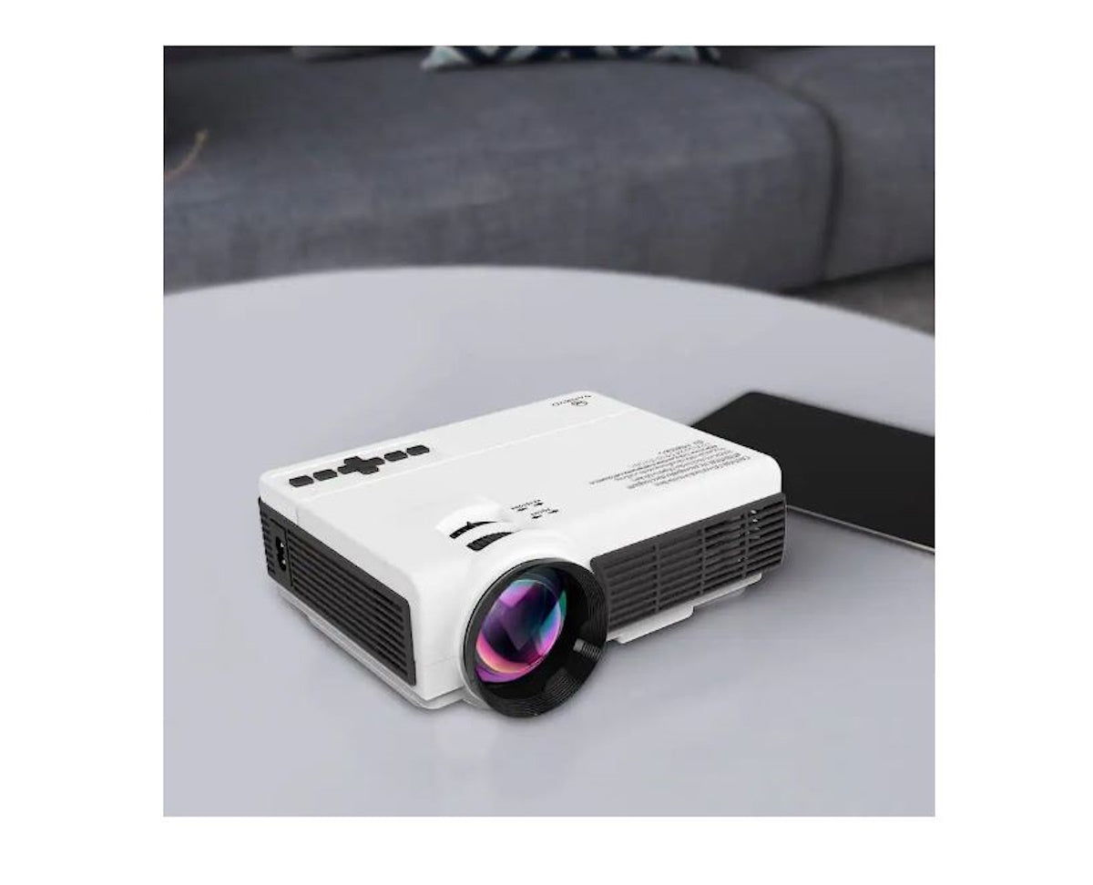 Vankyo - Leisure 3W Pro Native 720P Wireless Single LCD Mini Projector - White